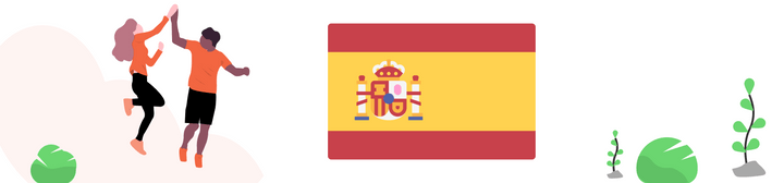 Flag of Spain to show Shipa Freight capacity to ship to Spain