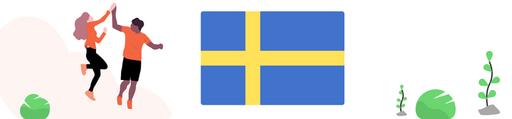 Flag of Sweden to show Shipa Freight capacity to ship to Sweden
