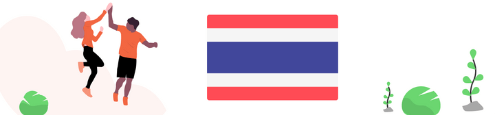 Flag of Thailand to show Shipa Freight capacity to ship to Thailand