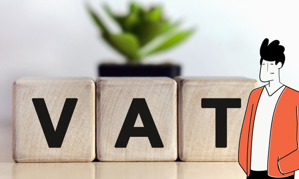 Cubes spelling VAT for VAT number, which are necessary for shipping with Shipa Freight