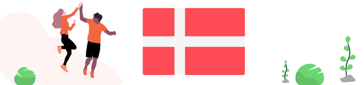 Flag of Denmark to show Shipa Freight capacity to ship to Denmark